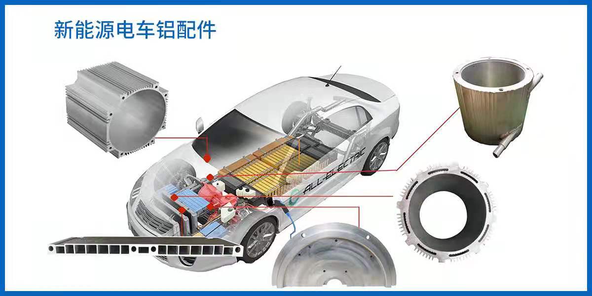  新能源電車鋁配件